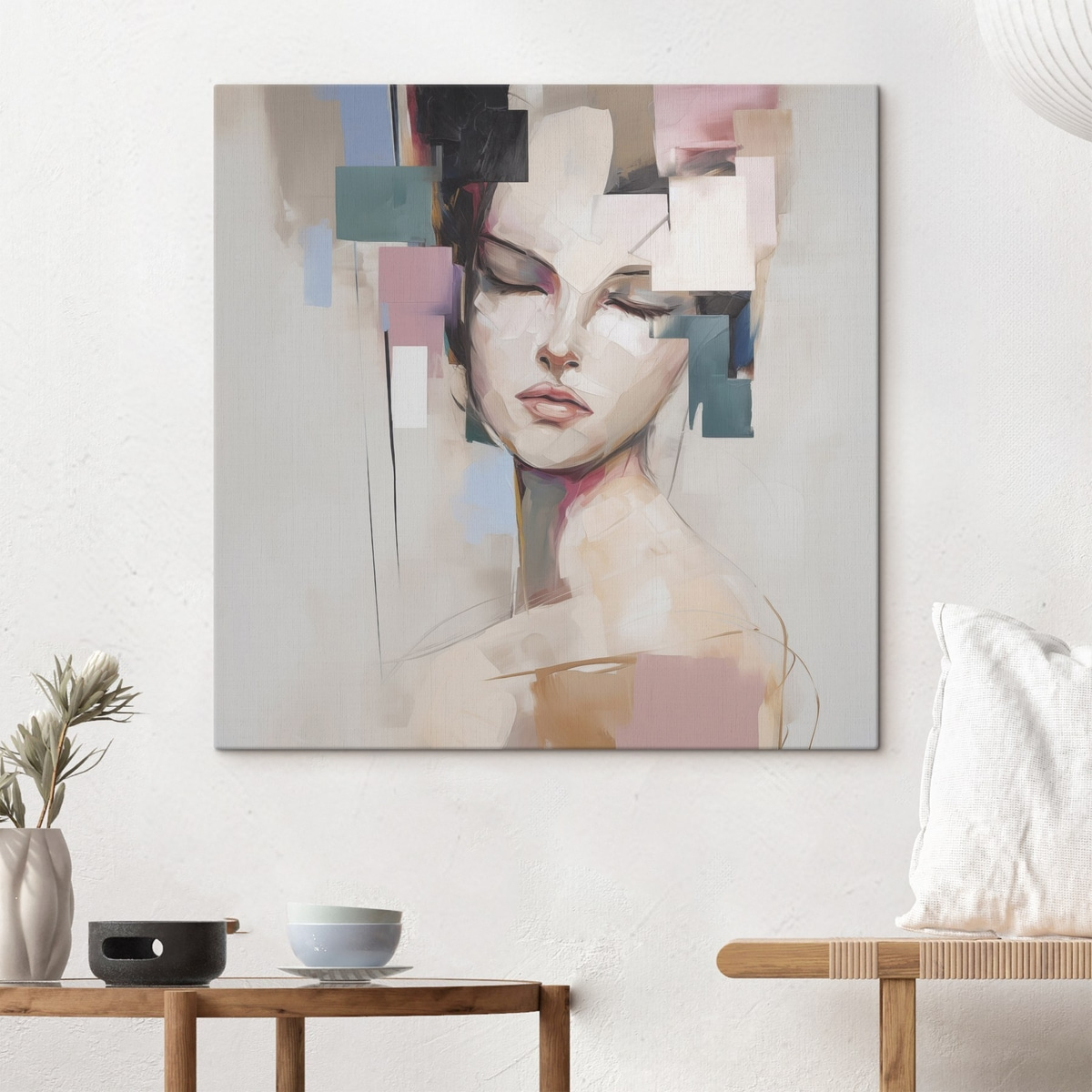 Retrato abstrato — interior 1