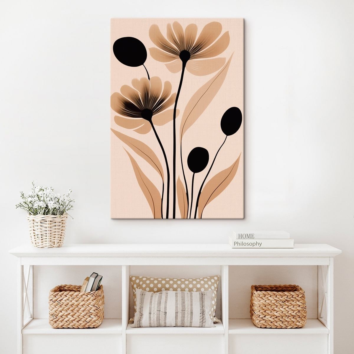 Flores abstratas — interior 2