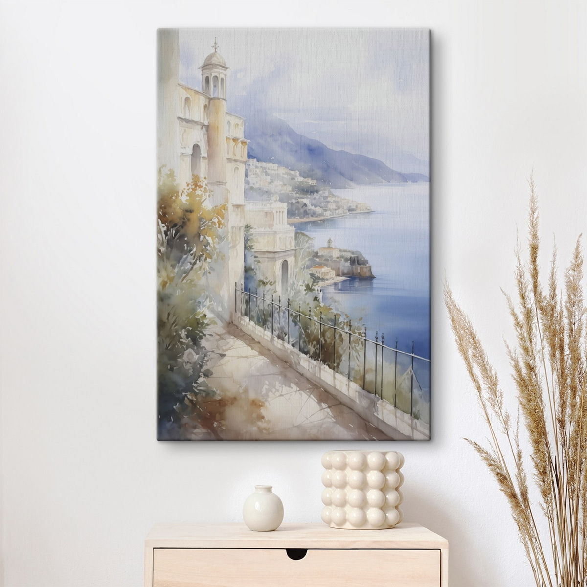 Baía junto à cidade — interior 1
