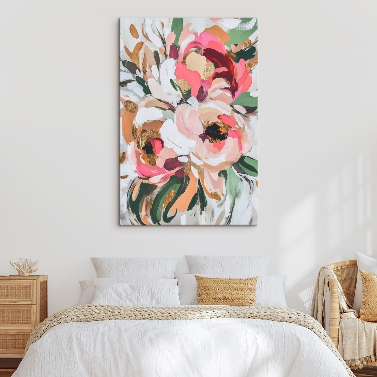 Ramo abstrato de flores — interior 1