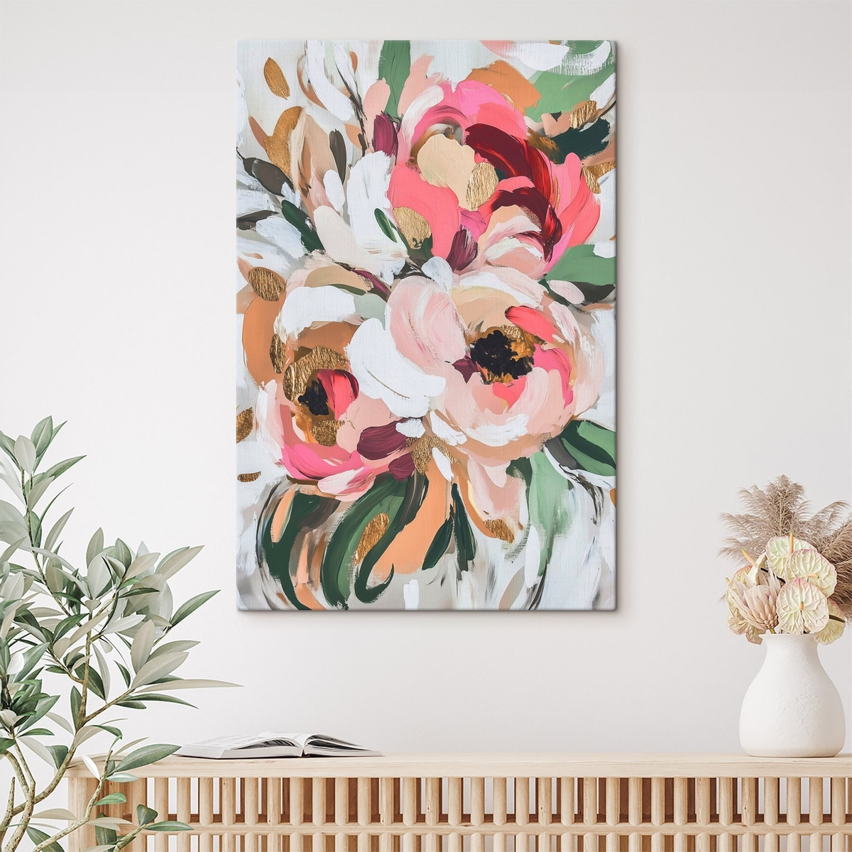 Ramo abstrato de flores — interior 2