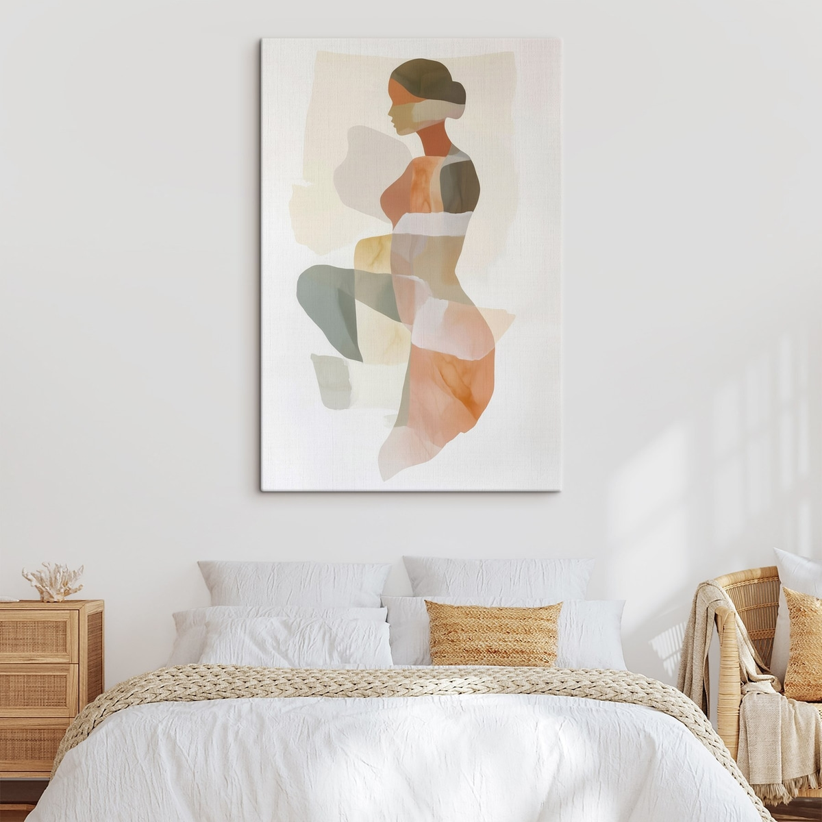 Silhueta feminina abstrata — interior 2