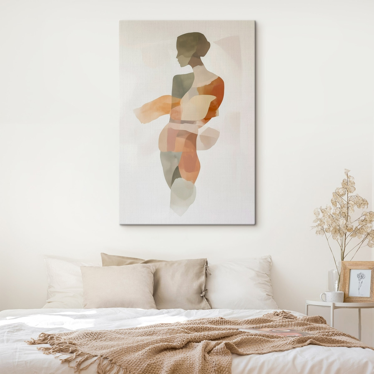 Silhueta feminina abstrata — interior 2