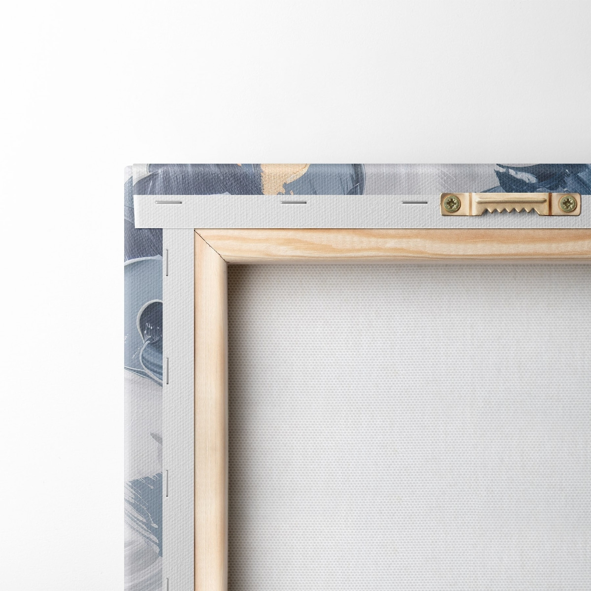 Grandes flores abstratas — verso