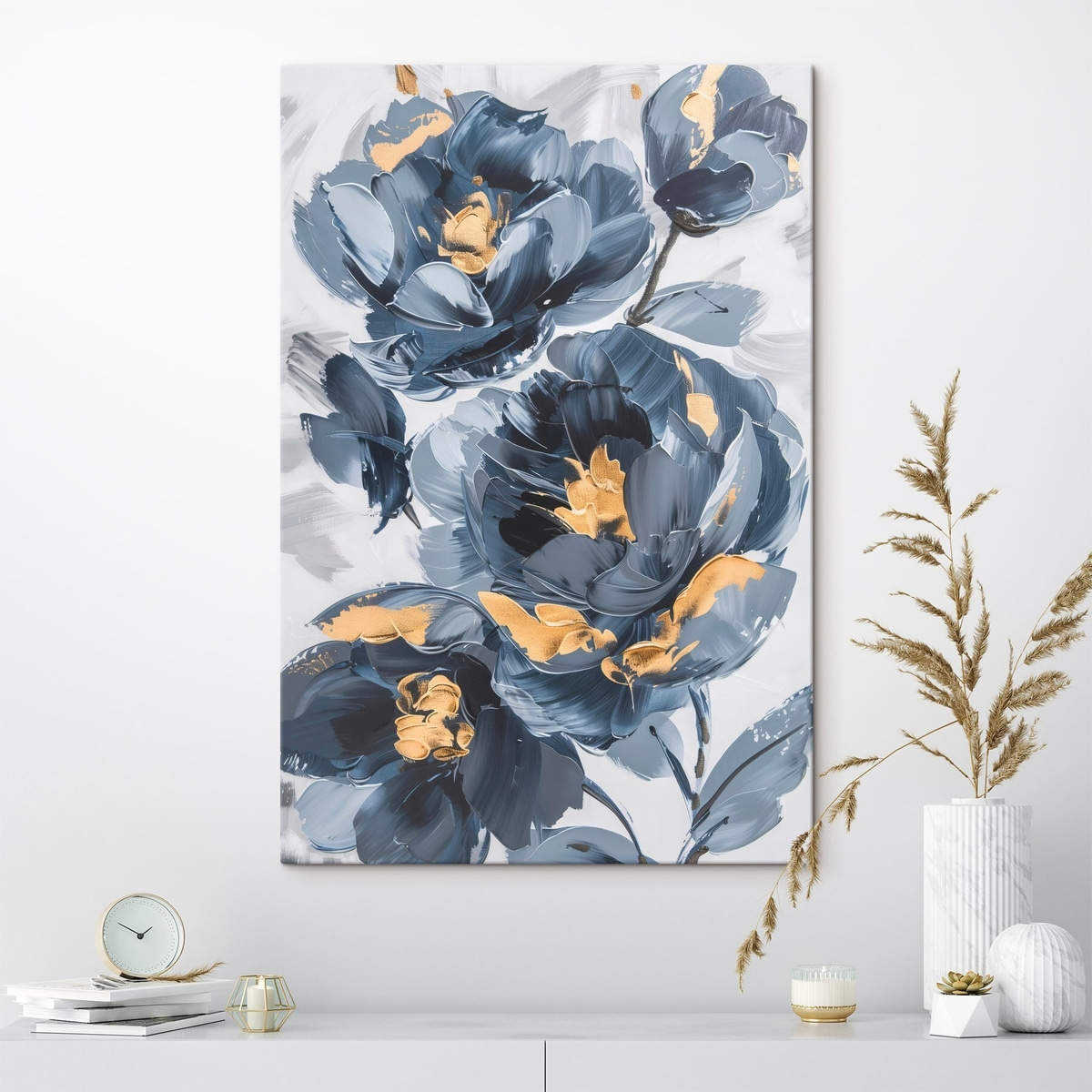 Grandes flores abstratas — interior 3
