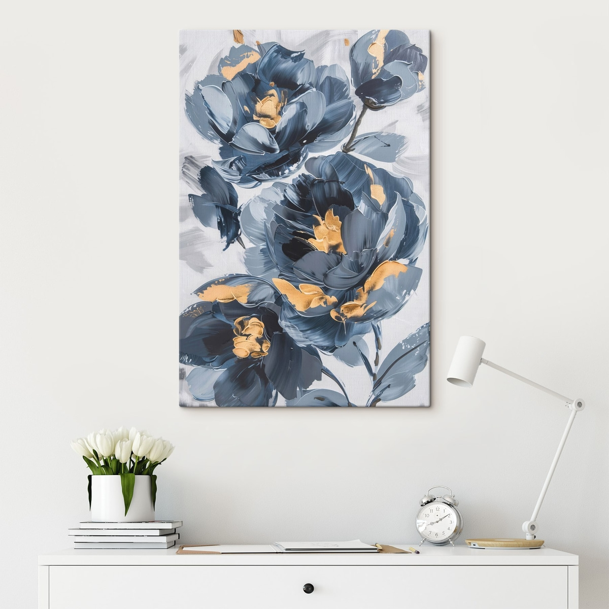 Grandes flores abstratas — interior 2