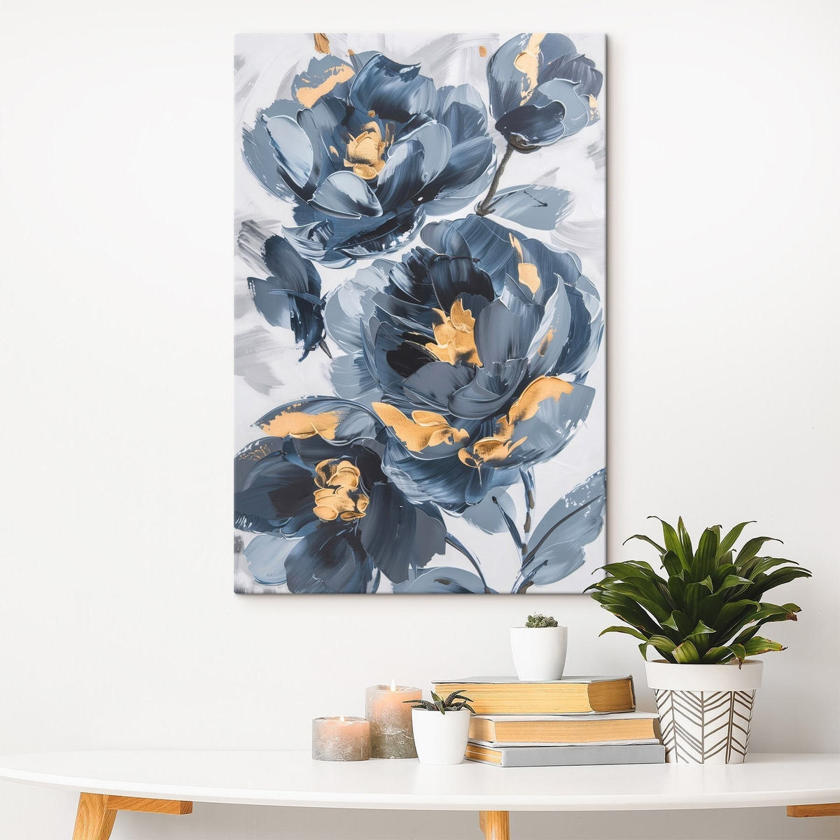 Grandes flores abstratas — interior 1