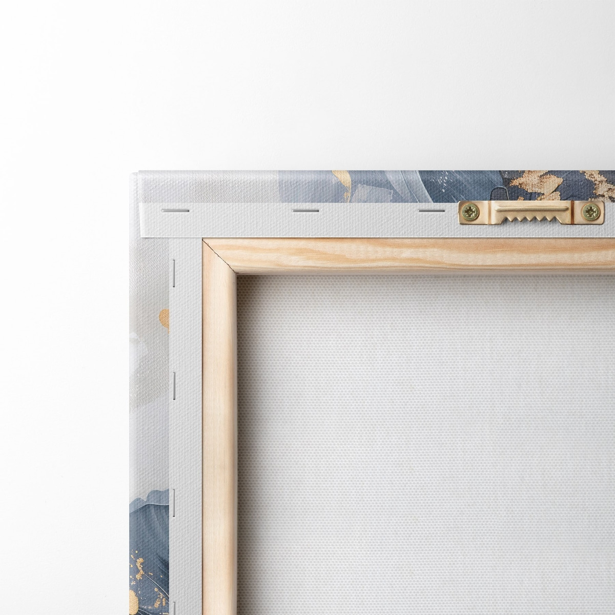 Grandes flores abstratas — verso