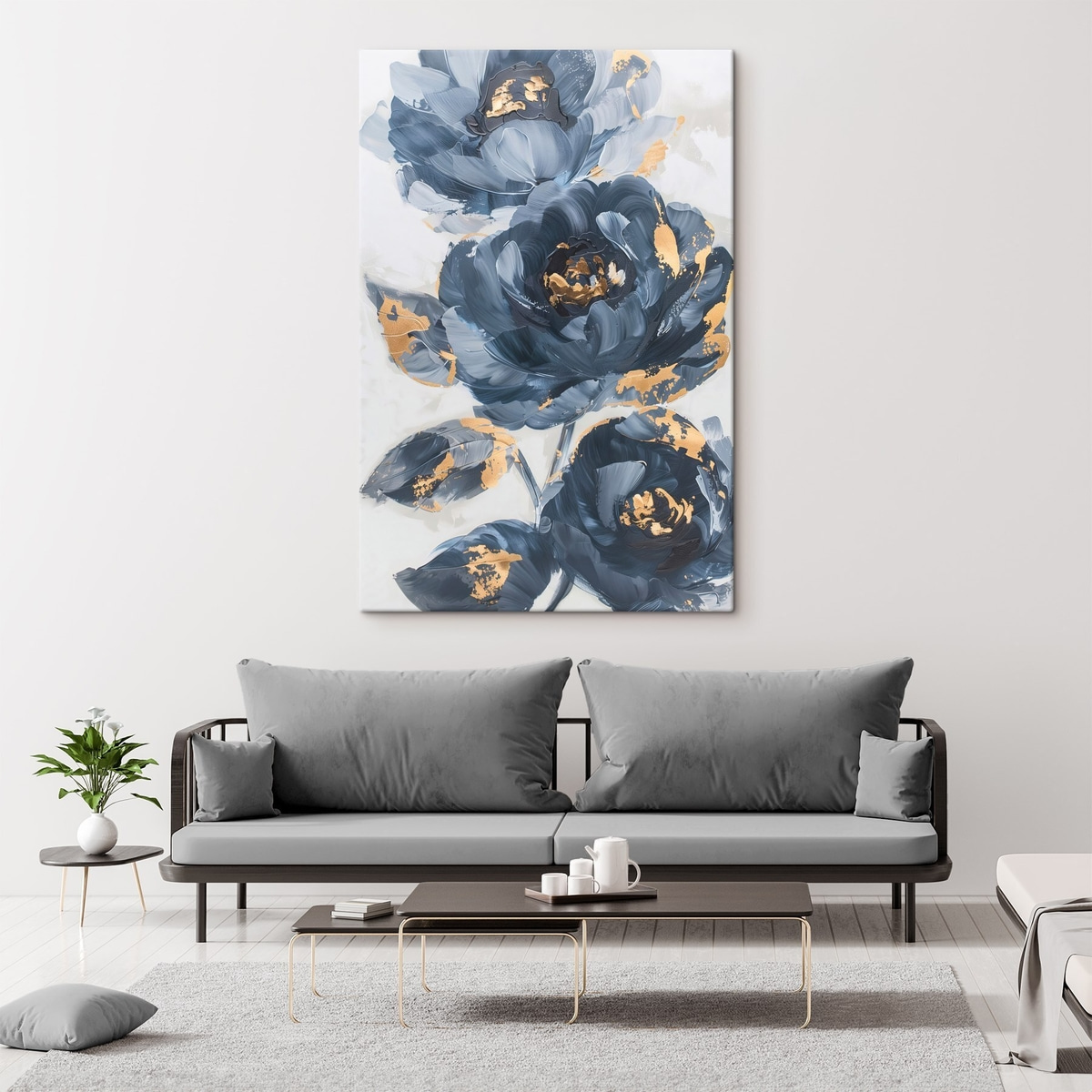 Grandes flores abstratas — interior 2
