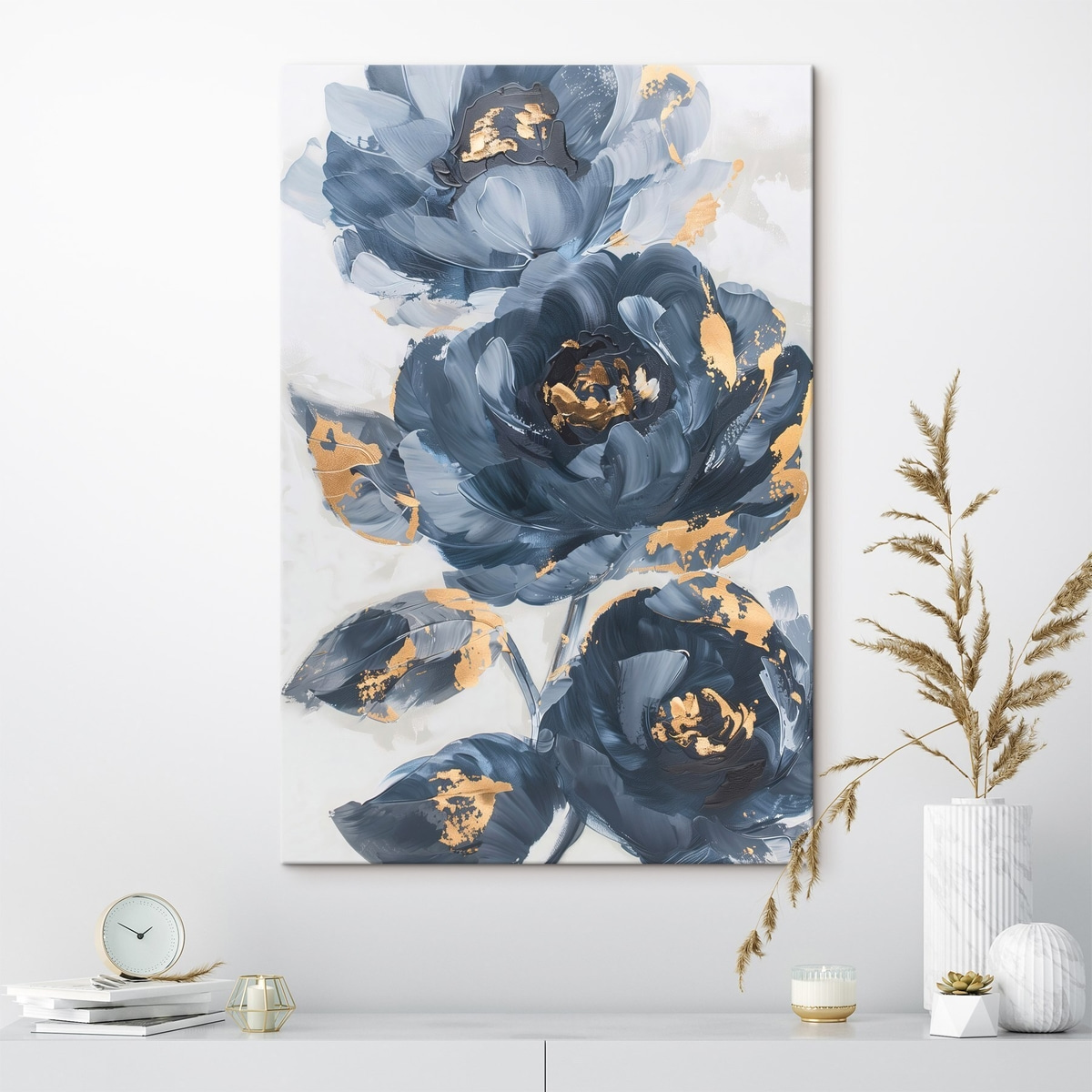 Grandes flores abstratas — interior 1