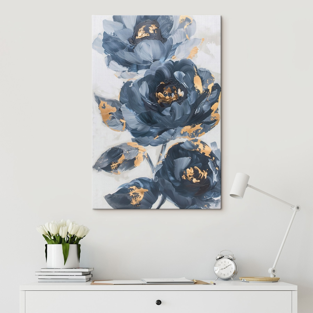 Grandes flores abstratas — interior 3