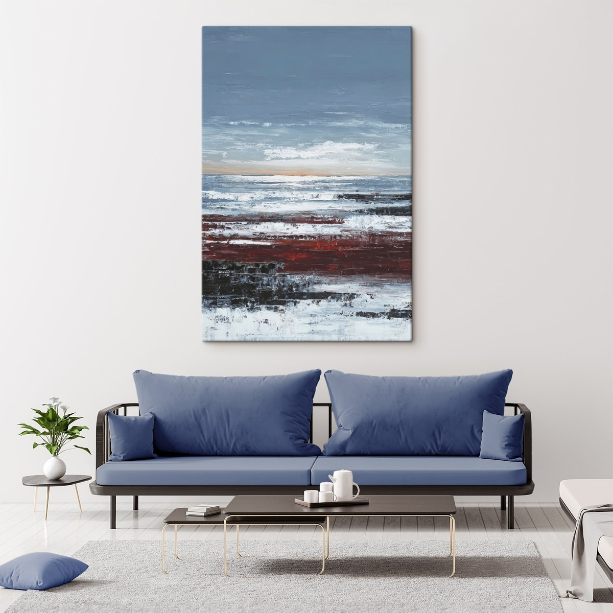 Paisagem marítima abstrata — interior 2