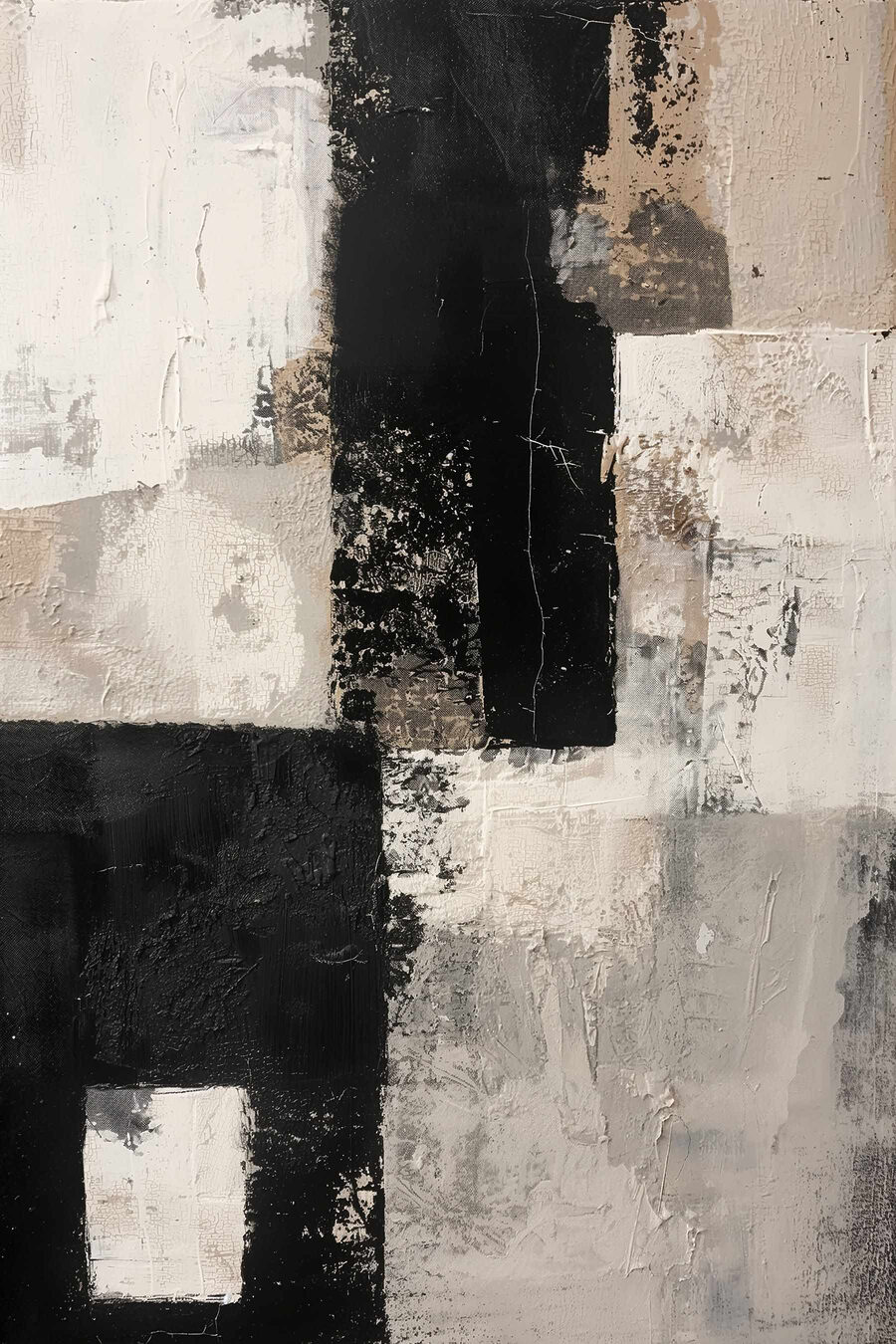 Barras pretas sobre tinta — design completo