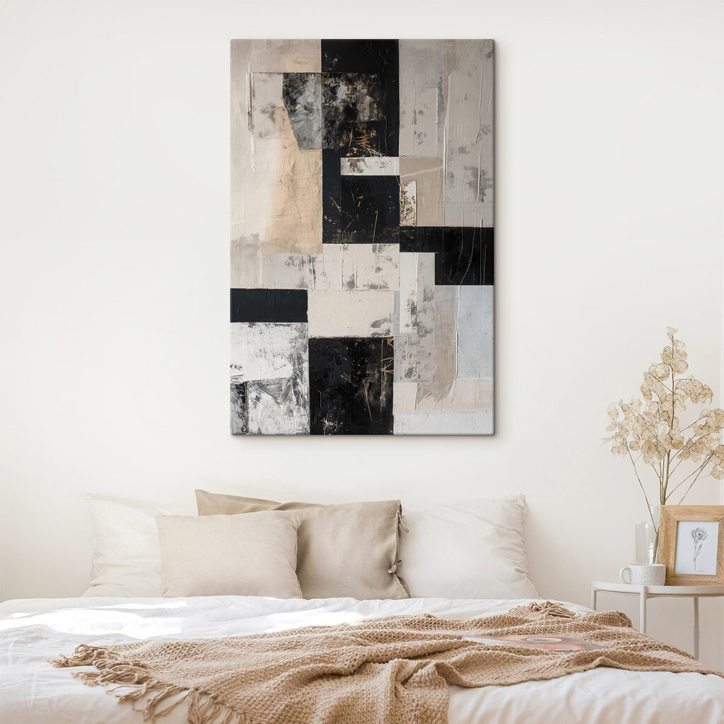 Blocos pretos e brancos — interior 1