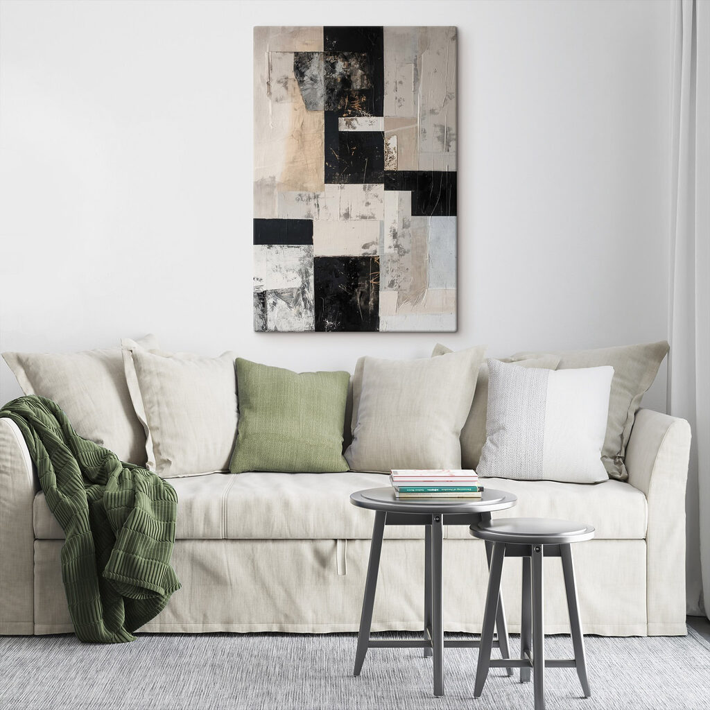 Blocos pretos e brancos — interior 2