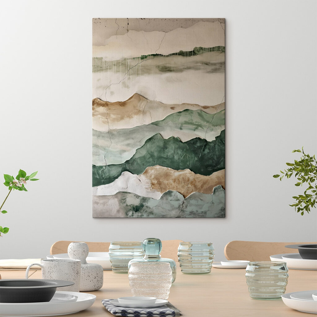 Camadas verde-areia — interior 2