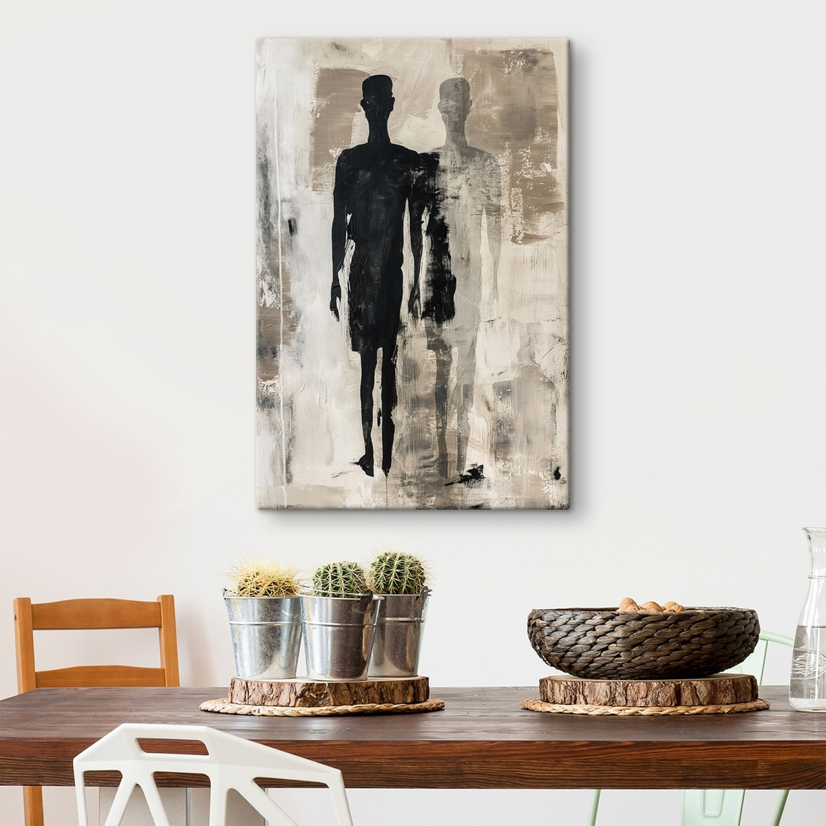 Figura abstrata — interior 1