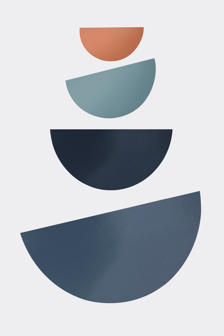 Composição abstrata — design completo