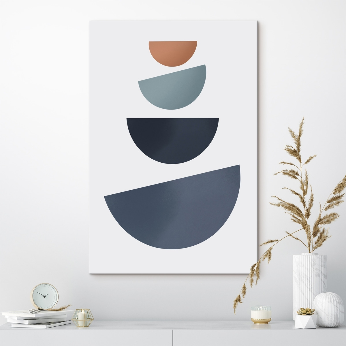 Composição abstrata — interior 1