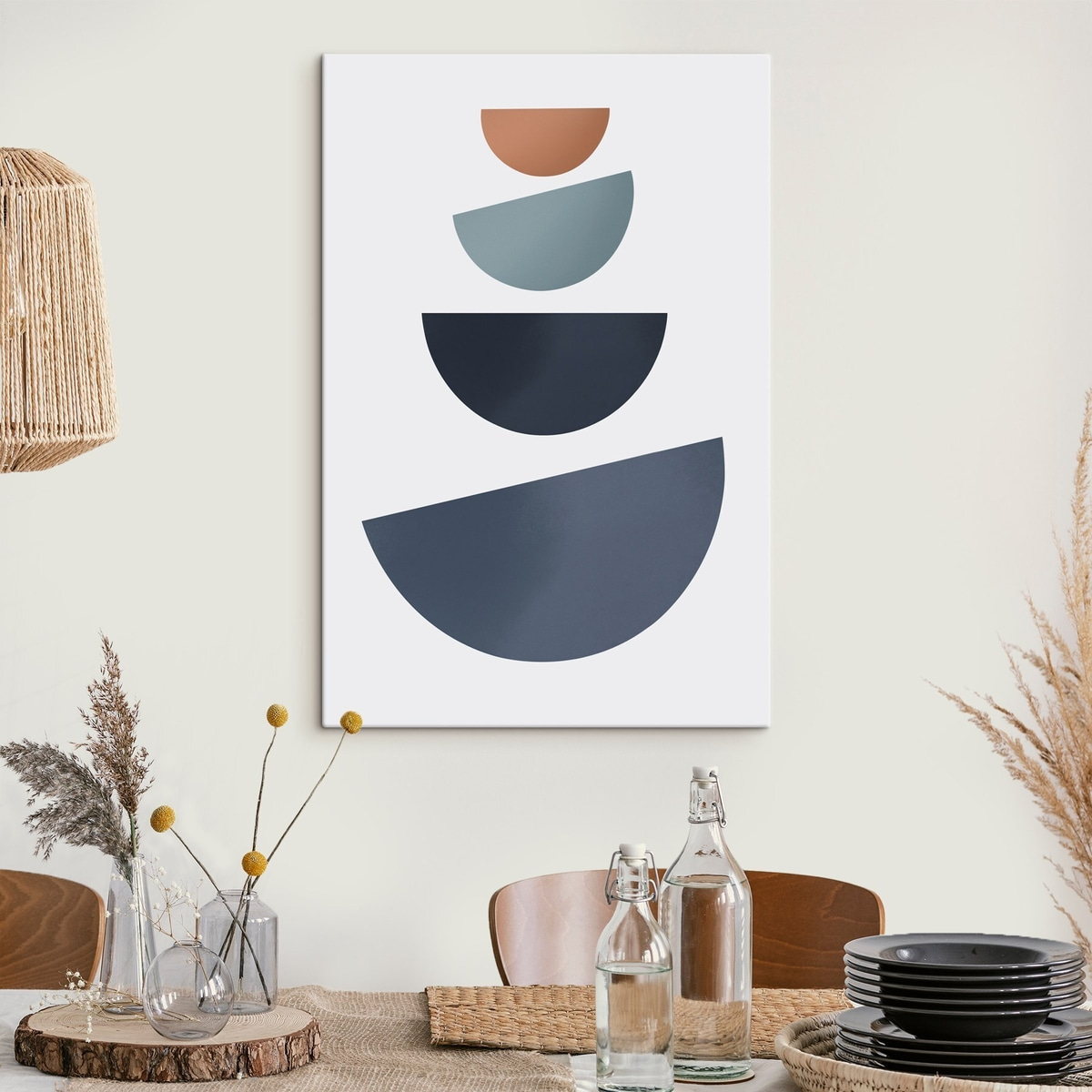 Composição abstrata — interior 2