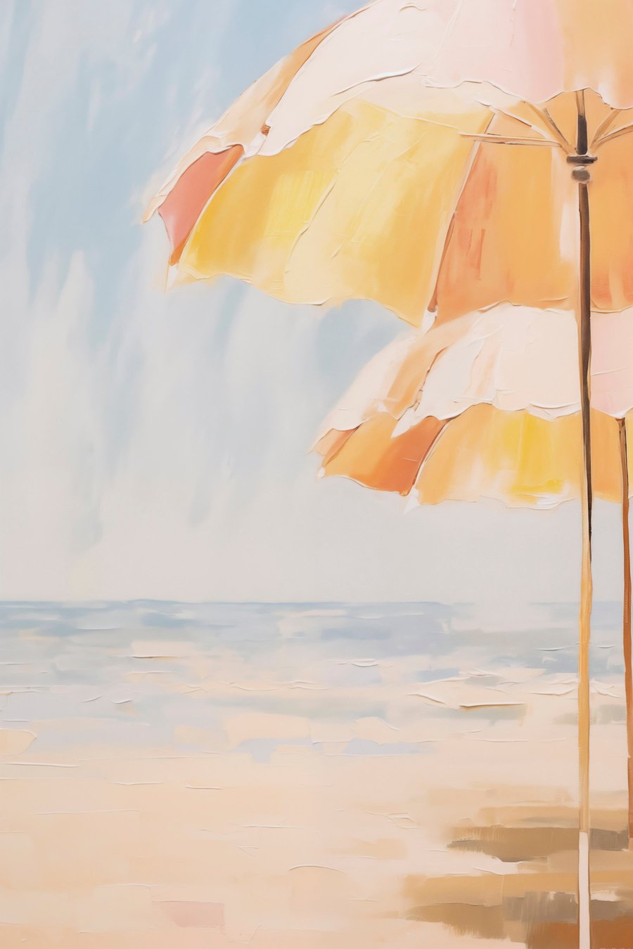 Paisagem de praia — design completo