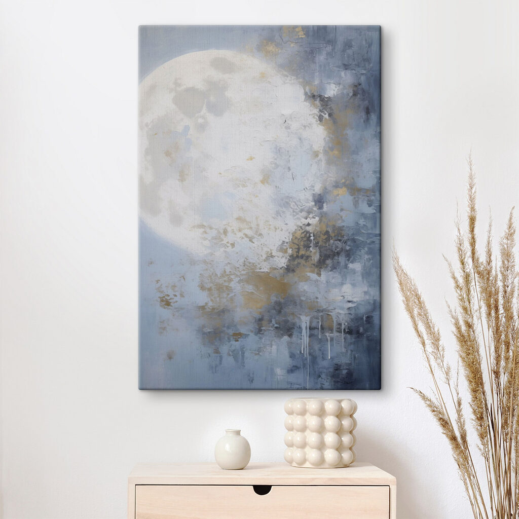 Lua cheia sobre cores — interior 2