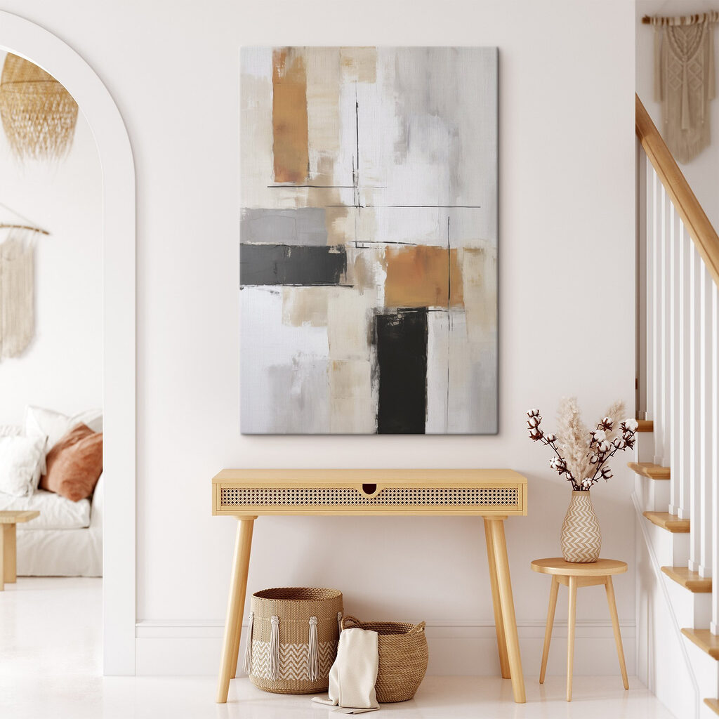 Barras pretas com areia — interior 1
