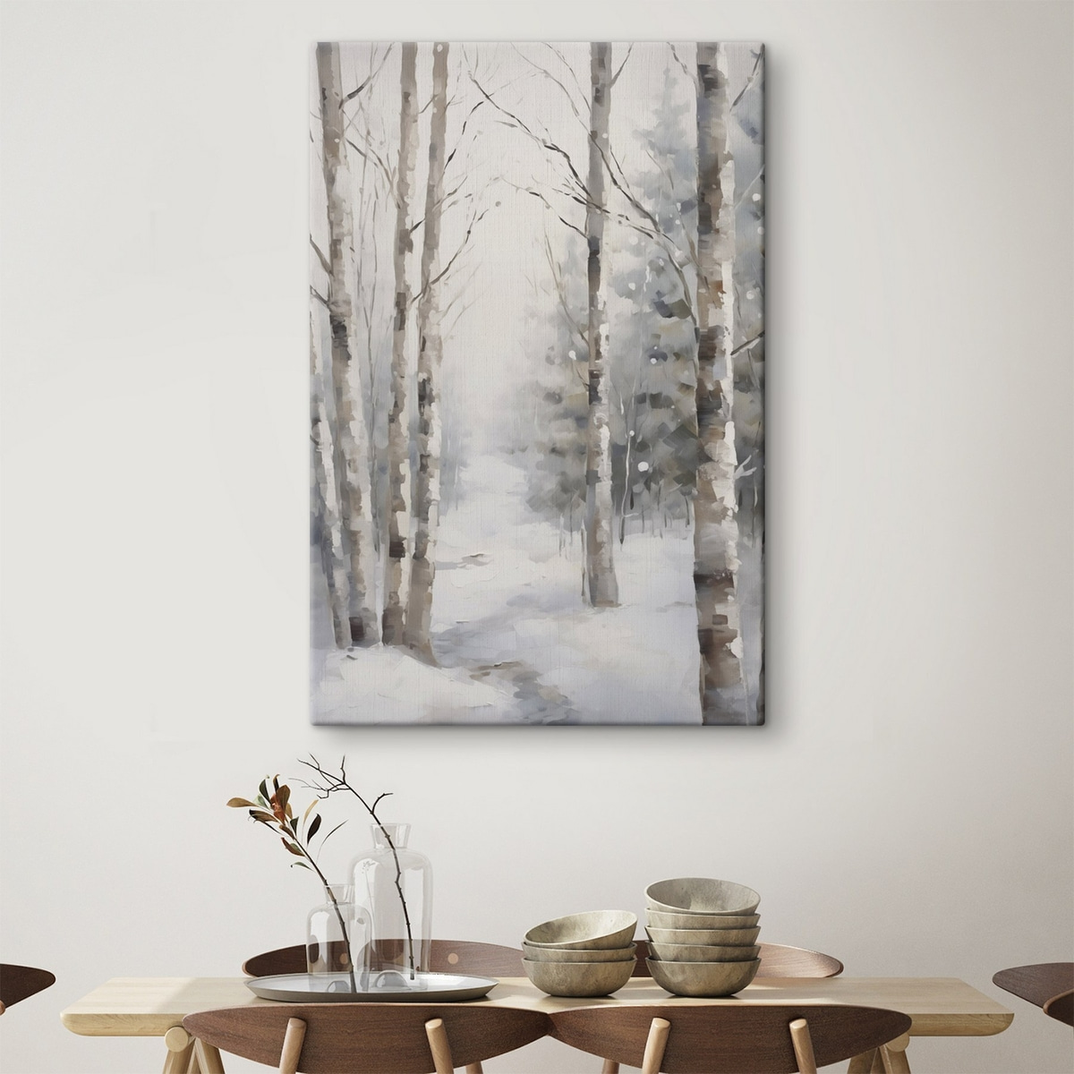 Bétulas no inverno — interior 2
