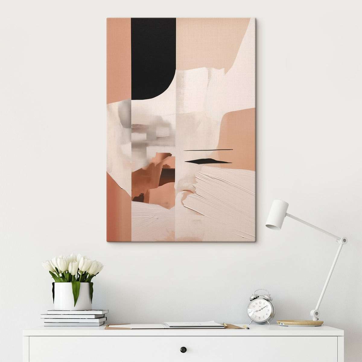 Composição abstrata — interior 2