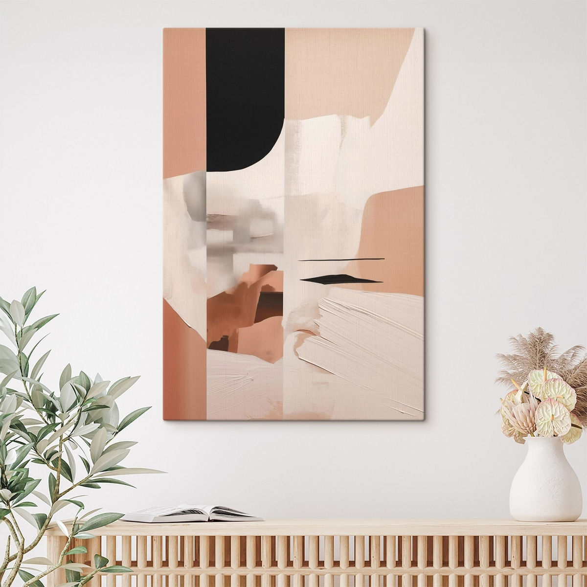 Composição abstrata — interior 3