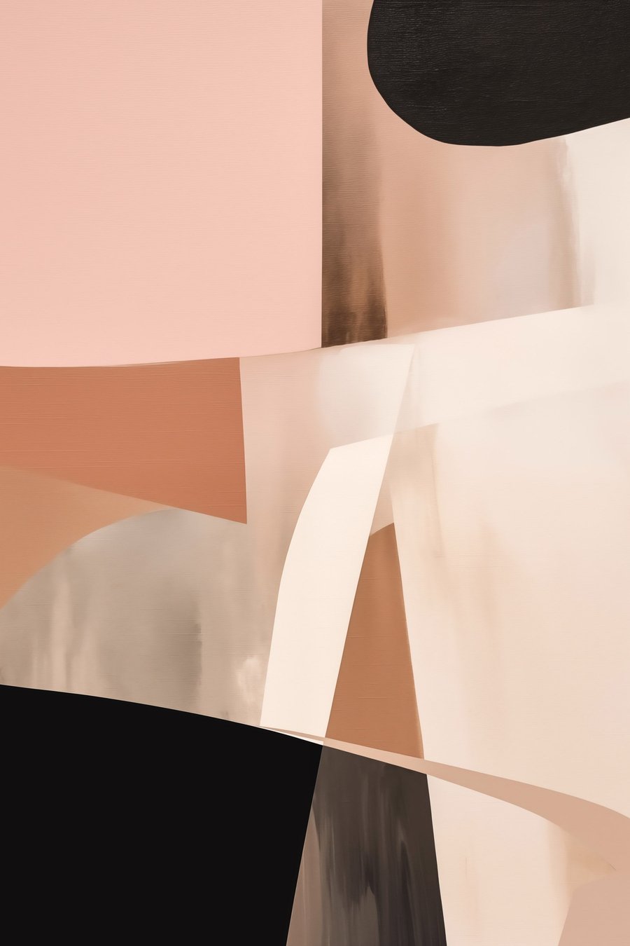 Composição abstrata — design completo