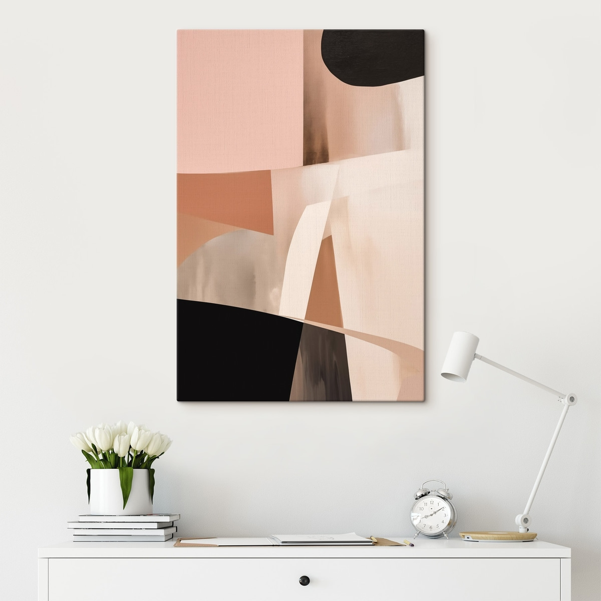 Composição abstrata — interior 1