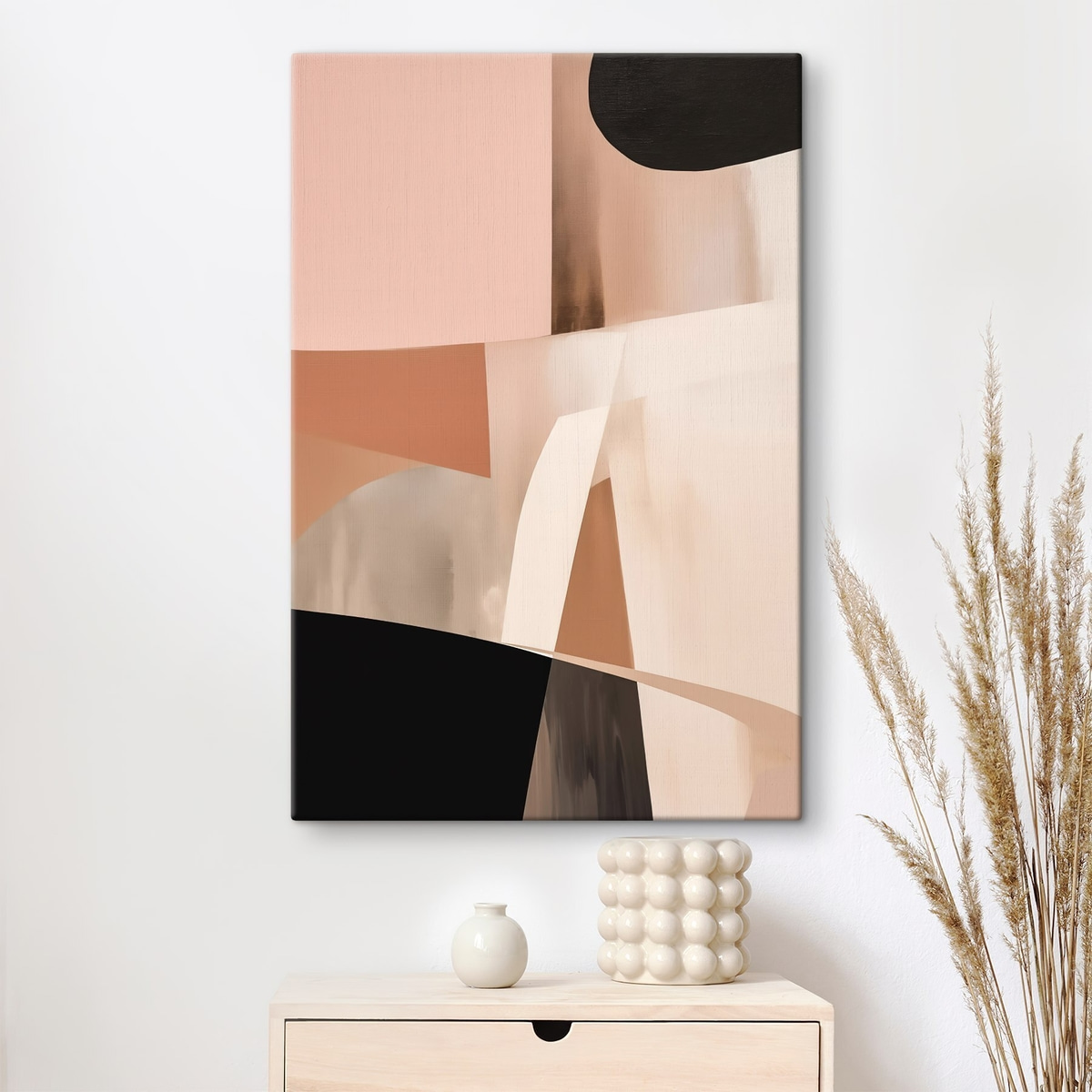 Composição abstrata — interior 3