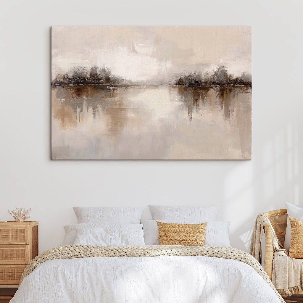 Margens escuras sobre água — interior 2