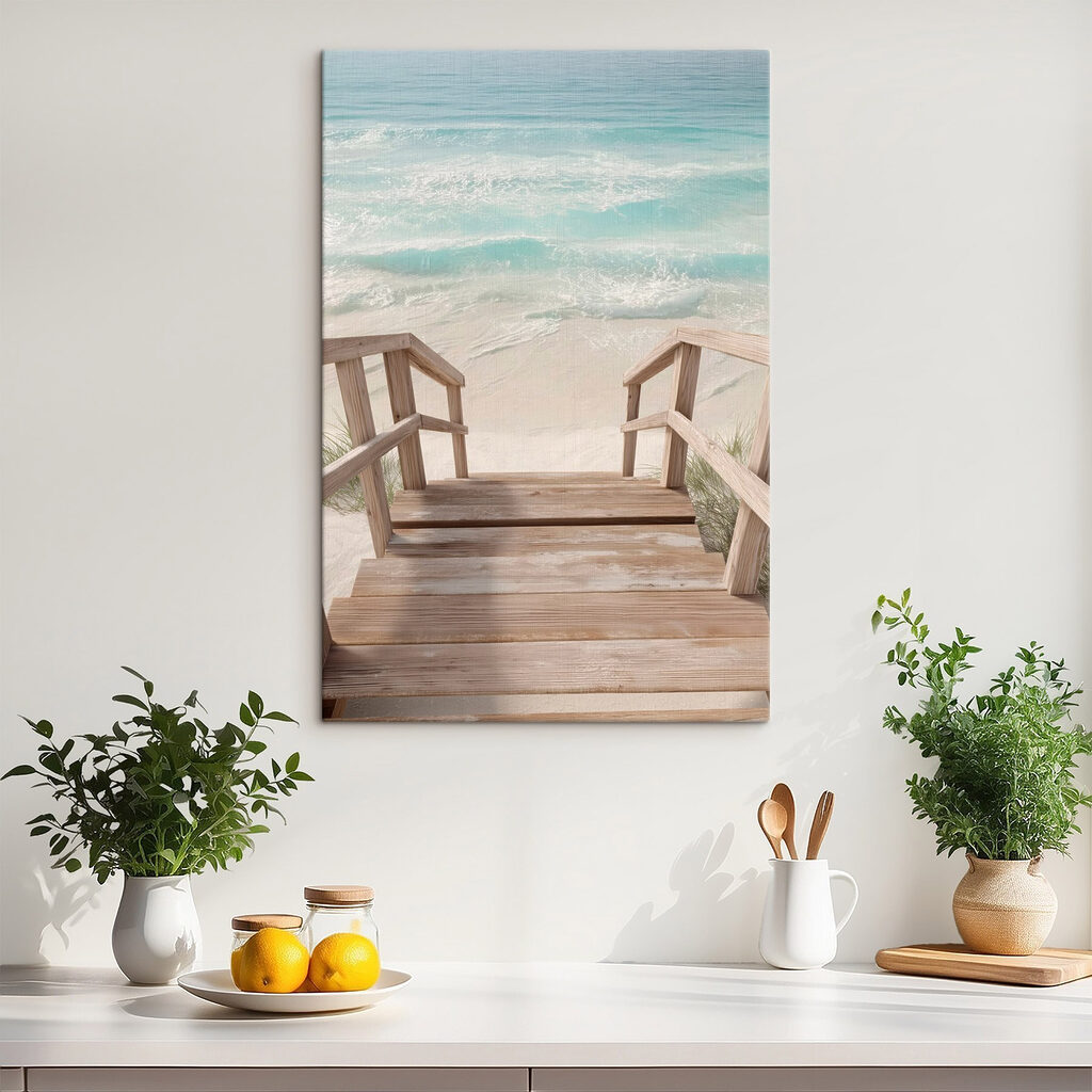 Escada para o mar — interior 3