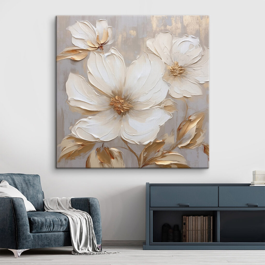 Magnólia com folhas douradas — interior 2