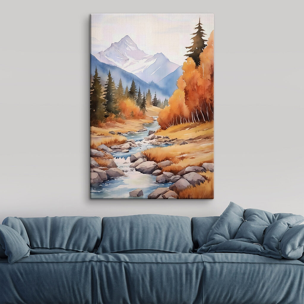 Ribeiro junto ao bosque — interior 2
