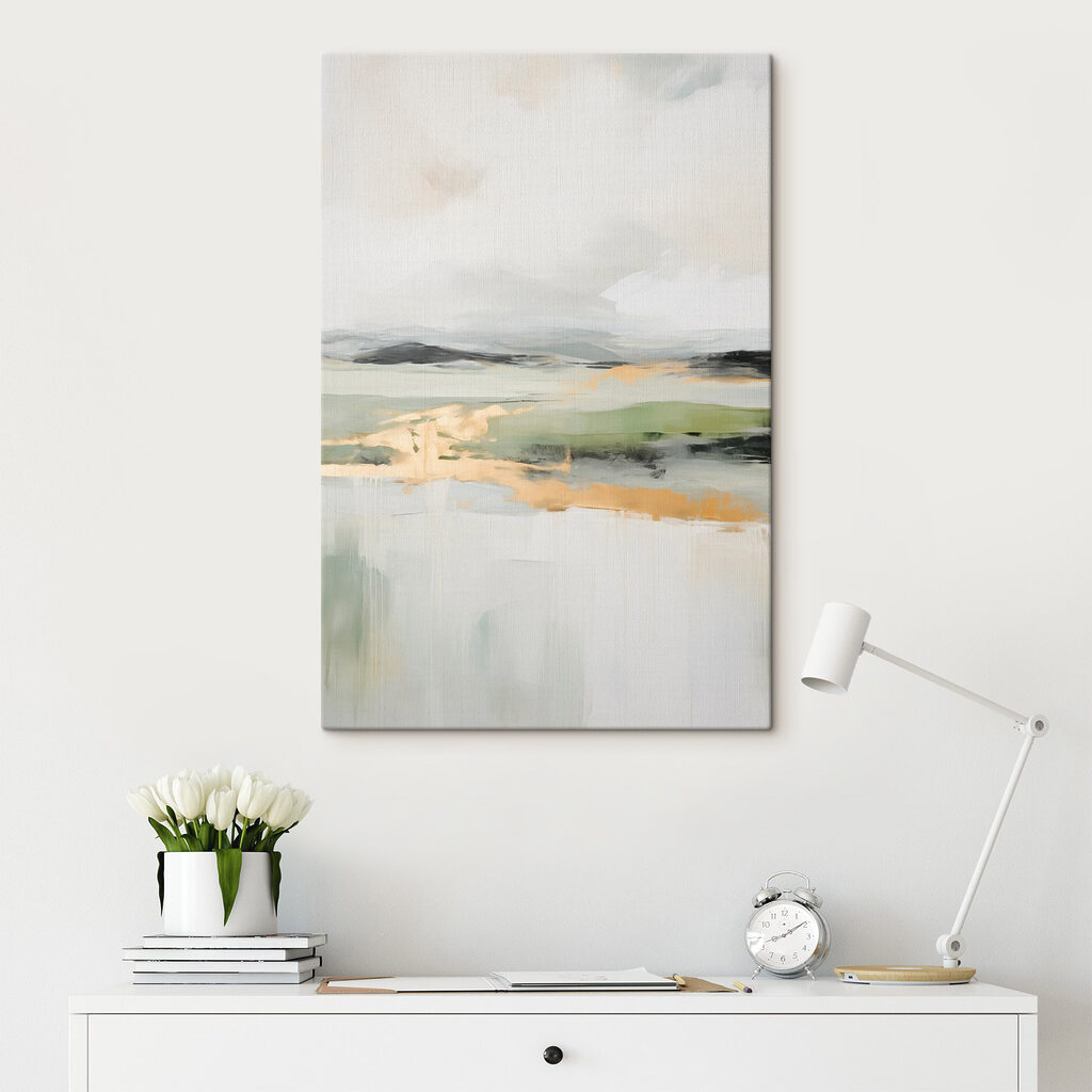 Horizonte verde e dourado — interior 2