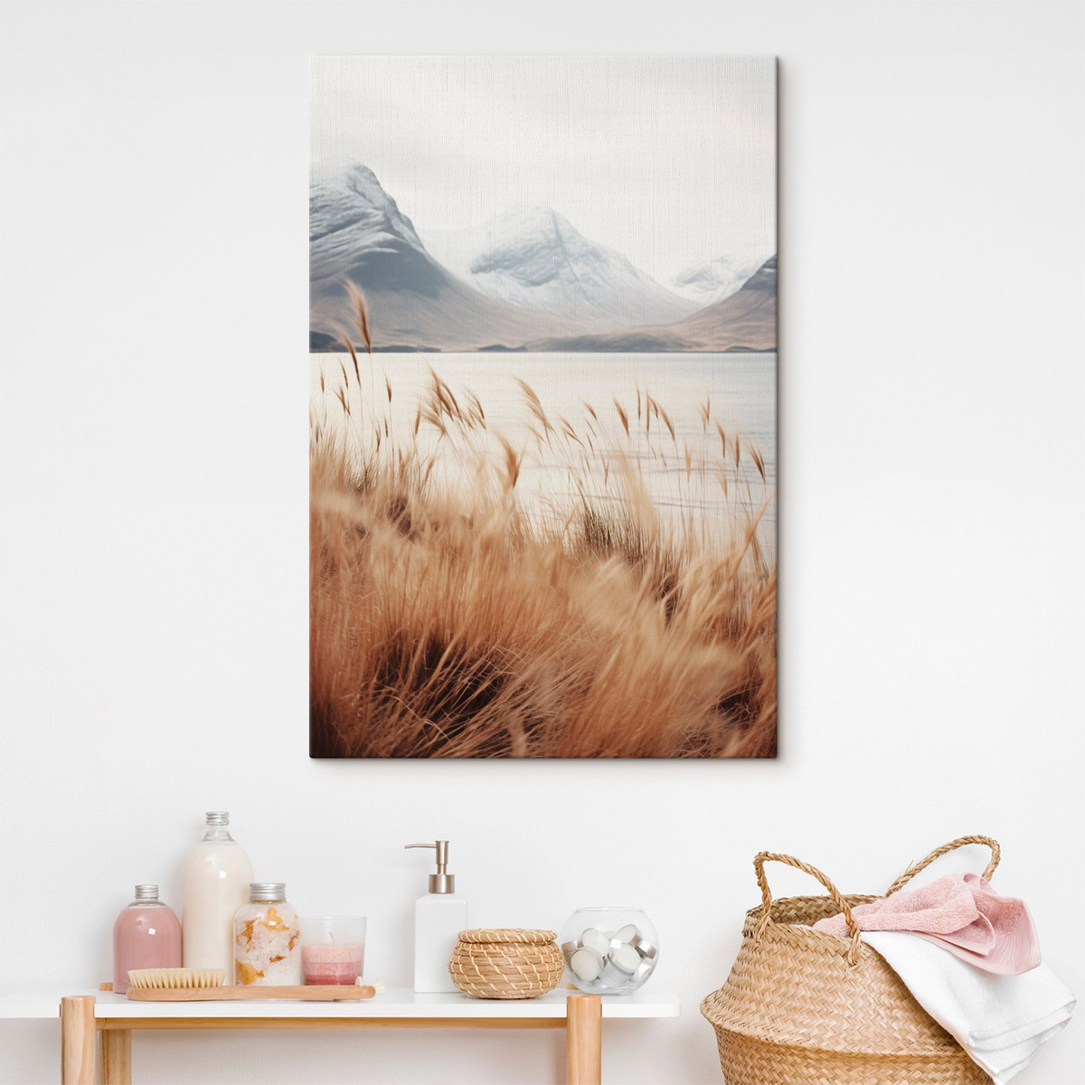 Pampas e montanhas nevadas — interior 1