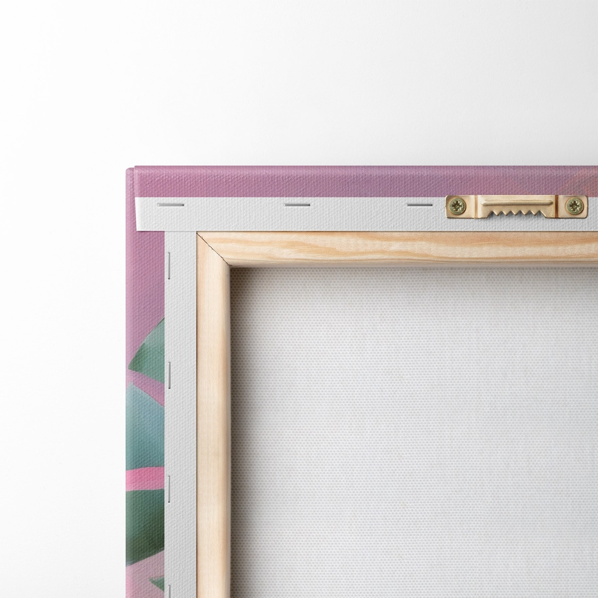 Folhas de monstera abstratas — verso