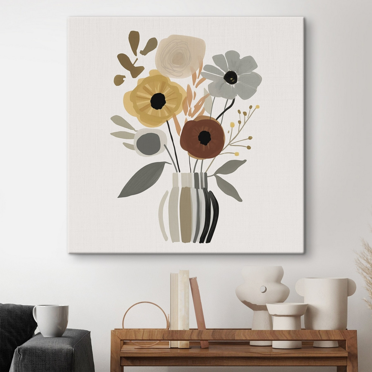 Flores num vaso — interior 1