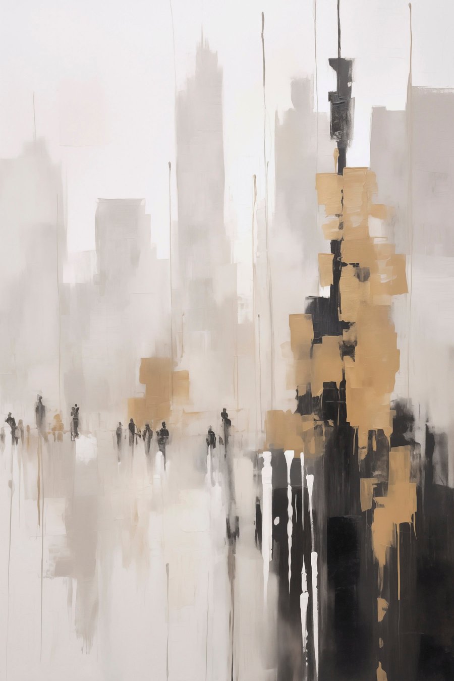 Paisagem urbana abstrata — design completo