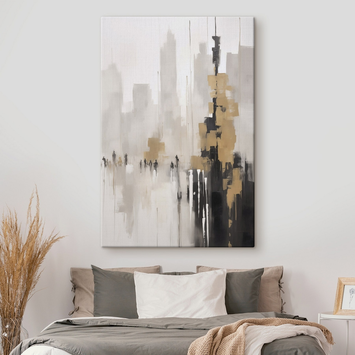 Paisagem urbana abstrata — interior 1