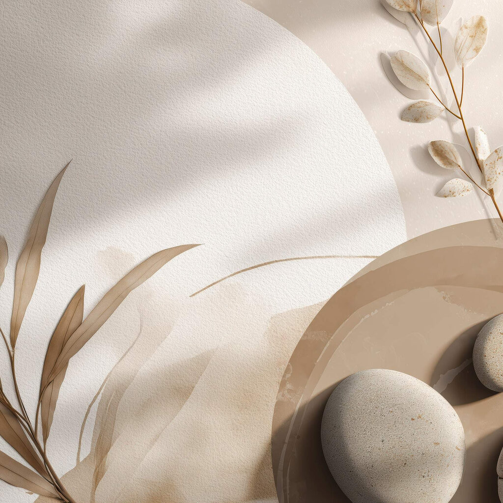Formas redondas na luz — design completo