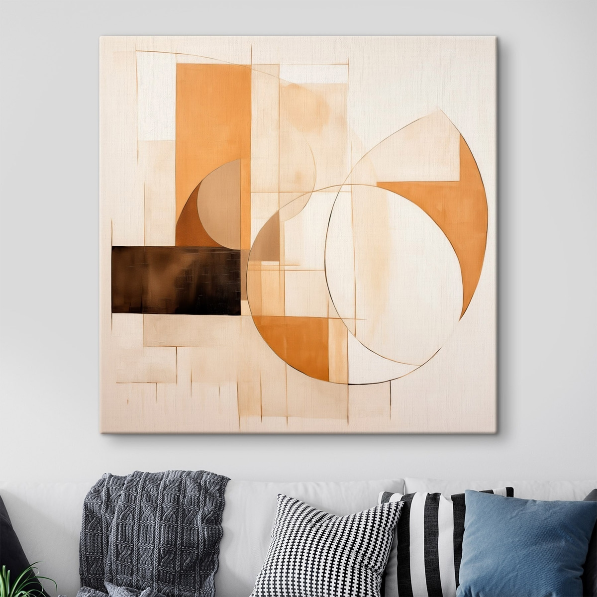 Composição minimalista — interior 1