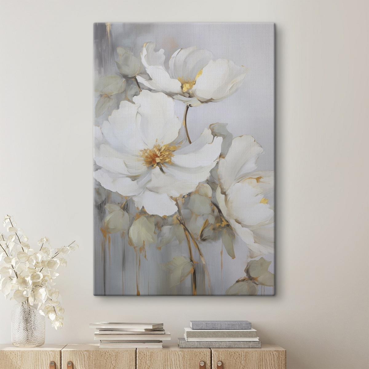Flores abstratas — interior 1