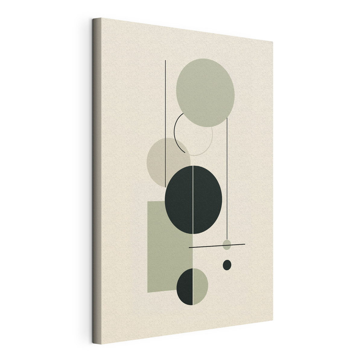 Geometria minimalista — vista do produto
