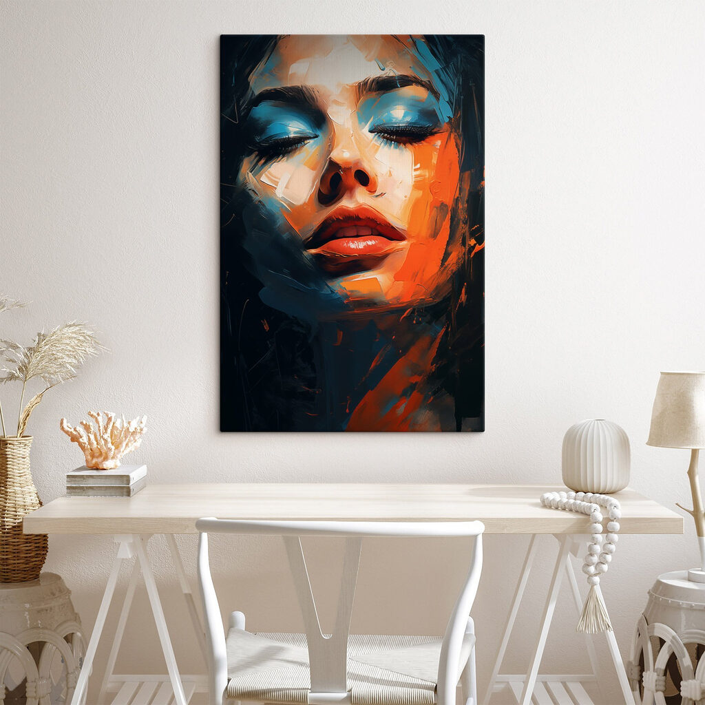 Retrato de mulher ardente — interior 2