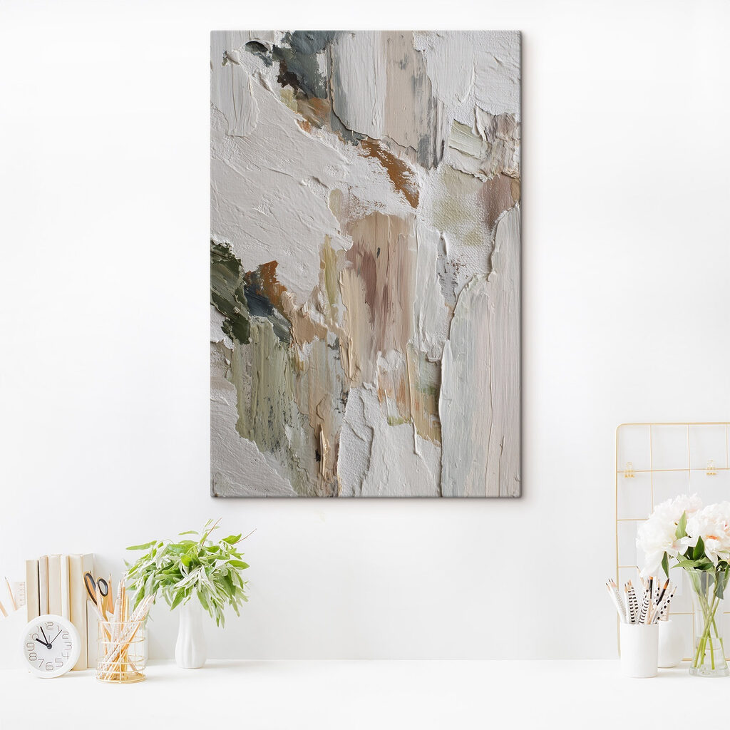 Manchas creme e verde-salva — interior 2