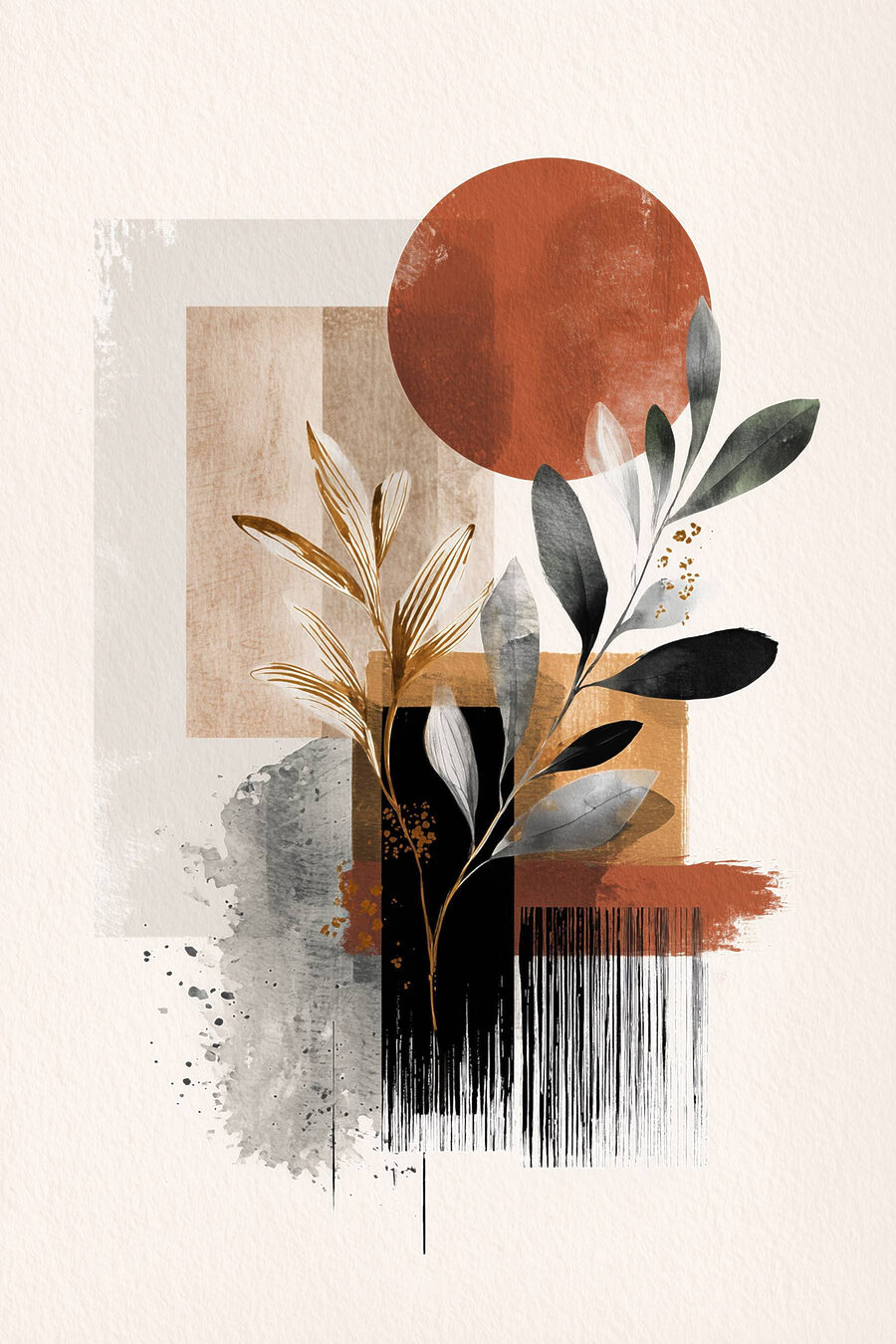 Ramo diante do sol — design completo